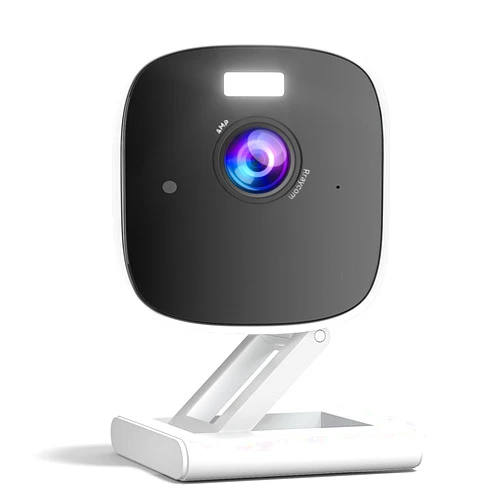 Rraycom Wifi Security Camera for Home, 4MP Indoor Security Camera with Magnetic Mount, Window Security Camera with 24/7 Playback, Color Night Vision, 2-Way Audio, Cloud & SD, Works Alexa&Google Assistant