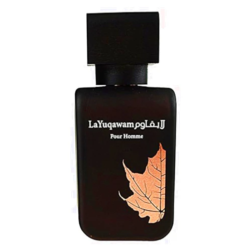 RASASI La Yuqawam EDP (Eau De parfum) for Men 75 ML (2.5 oz) | Oudh Woody Notes with alluring flowery notes | Signature Arabian Perfumery Perfumes