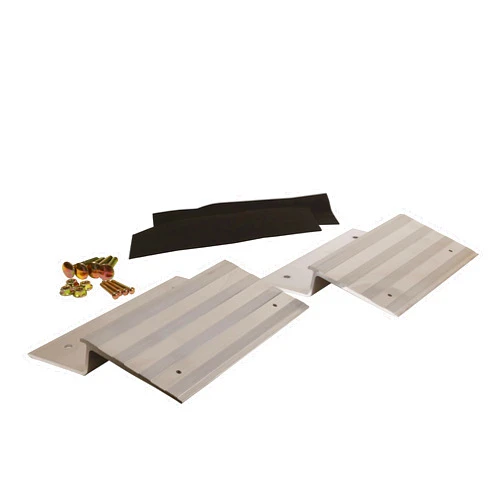 CargoSmart Model 3006, 12” Aluminum Ramp Plate Kit, Create Your Own Ramps to Easily and Safely Load & Unload Your ATVs, Motorcycles, Lawn Equipment, Can Be Used with Trucks, Vans Or Trailers, 2-Pack