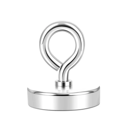 Neosmuk Fishing Magnet,240lb Pull Strong Hoist Ring Magnets Heavy Duty Big Rare Earth Magnet, Large Magnetfor Remover, Super Neodymium High Power Magnet.