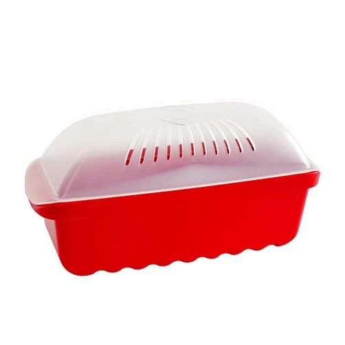 Nordic Ware Microwave Pasta Cooker, 6.4 Cup, Red