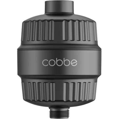Cobbe HD HEAVY DUTY High Output Shower Filter – 99% REMOVAL Shower Head Filter for Hard Water, Heavy Metals, Chlorine and Harmful Substance, Improve your skin and hair - Black