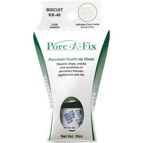 PORC-A-FIX KK-46V KK-46 Porcelain Touch-Up Glaze, Kohler Biscuit-289586