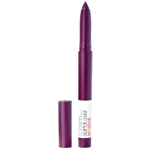 Maybelline SuperStay Ink Crayon Matte Longwear Lipstick With Built-in Sharpener, Forget The Rules, 0.04 Ounce