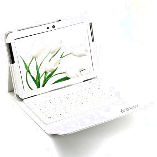 SANOXY Mini Wireless Keyboard and Mouse Set Waterproof 2.4G Compatible with Mac Apple PC Computer (Gold)