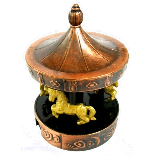 Saddle Mountain Souvenir Carousel Die Cast Metal Collectible Pencil Sharpener