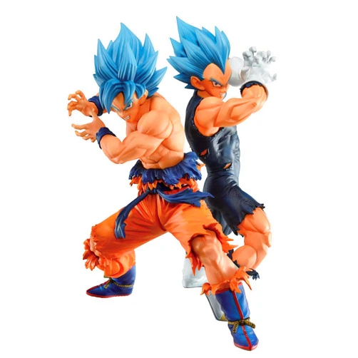 Ichibansho Figure Dragon Ball Super - Son Goku & Vegeta (Super Saiyan God Super Saiyan) (Vs Omnibus Super), Bandai Spirits Collectible Statue