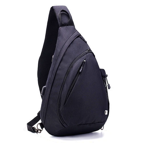 TurnWay Water-Proof Sling bag/Crossbody Backpack/Shoulder Bag with USB Charging Port for Travel, Hiking, Cycling, Camping