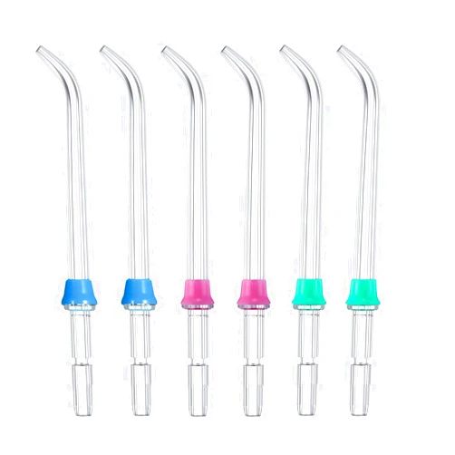 Ronsit Replacement Classic Jet Tips Compatible with Waterpik Water Flossers and Other Brand Oral Irrigators, Flosser Refill Replacement Heads, Classic Jet Nozzle Accessories (6-Pack)