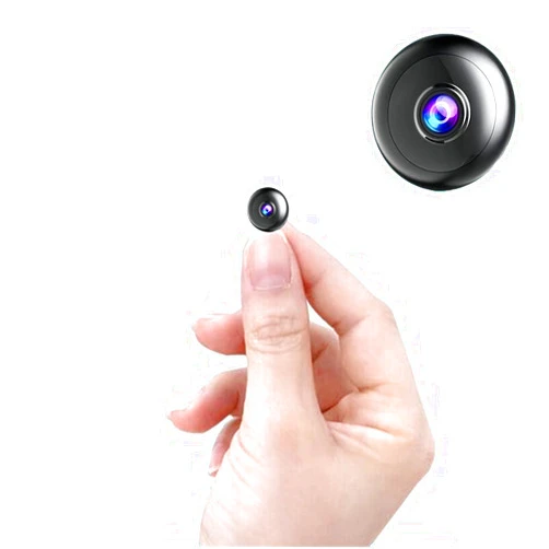 Generic Only 0.9 inch! Hidden Camera with Audio/Video. Mini Small Camera. Spy Hidden Cameras for Home Indoor Use. Spy Cam with Night Vision and Motion Detection Baby Monitor Small Mini Wireless Outdoor H17