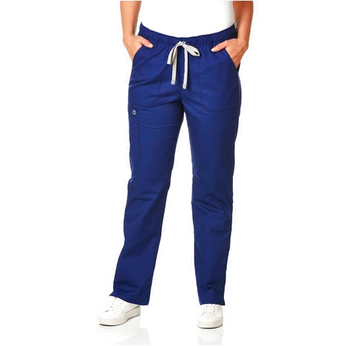 WonderWink Women's Petite-Plus-Size Wonderwork Straight Leg Cargo Scrub Pant