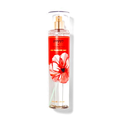 Bath & Body Works Poppy Fine Fragrance Body Spray Mist 8 fl oz / 236 mL (Poppy)