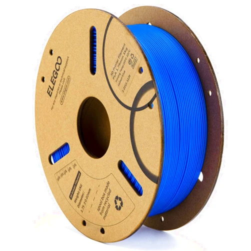 ELEGOO PLA Filament 1.75mm Dark Blue 1KG, 3D Printer Filament Dimensional Accuracy +/- 0.02mm, 1kg Cardboard Spool(2.2lbs) 3D Printing Filament Fits for Most FDM 3D Printers