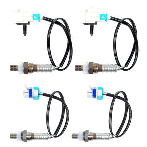 RANSOTO O2 Oxygen Sensor 234-4668, 234-4256 Upstream Downstream Sensor Compatible with 2008 2009 2010 2011 2012 2013 2014 Escalade Chevy Avalanche Silverado Suburban Tahoe GMC Yukon Sierra Set of 4