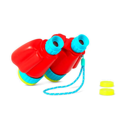 B. toys – Kids' Binoculars – Binoculars With Strap – Camping, Hiking, Bird Watching Gear- Outdoor Toys For Children – 3 Years +