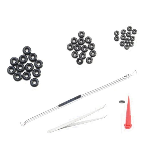 FUSHIPRO O-Ring, Buna-n, Tool Kit with 3 Convenient Sizes, Replacement for Mini Dental Implants