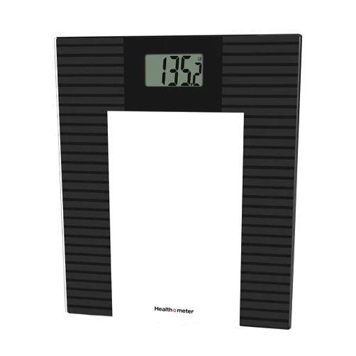 Health o Meter Glass Weight Tracking Digital Scale for Body Weight, Bathroom Scale, 2 Users, Accuracy & Precision, LCD Display, 400 lbs Capacity, Batteries Included