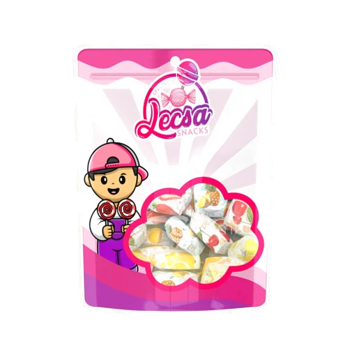 Lecsa Specialty Snacks Fruit Filled Hard Candy - Assorted Flavours - Individually Wrapped BonBons - Bulk Candies by Lecsa Specialty Snacks 7oz
