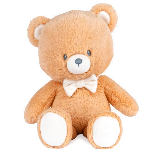 GUND Baby Sustainable Teddy Bear Plush, Stuffed Animal Made from Recycled Materials, Gift for Babies and Newborns, Brown, 13”