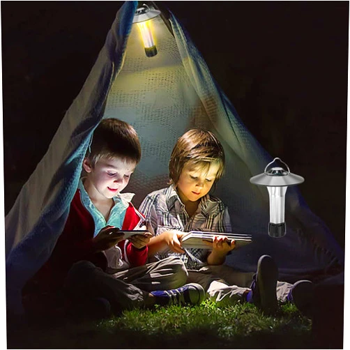 TILOYA Multifunctional Camping Mood Light, Portability Rechargeable LED Camping Lantern Great for Camping Tent Light Bicycle Taillights Hurricane Emergency Kits and Travel Climb Mountains