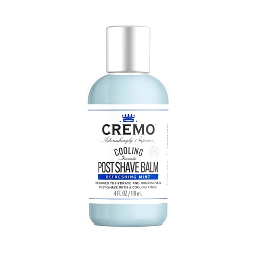 Cremo Cooling Formula Post Shave Balm, Soothes, Cools And Protects Skin From Shaving Irritation, Dryness and Razor Burn, 4 Oz