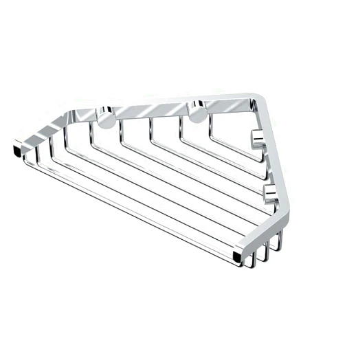 Gatco 1495 7-Inch Length Shower or Tub Corner Basket, Chrome