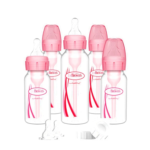 Dr. Brown's Options Feeding Bottles Gift Set in Pink