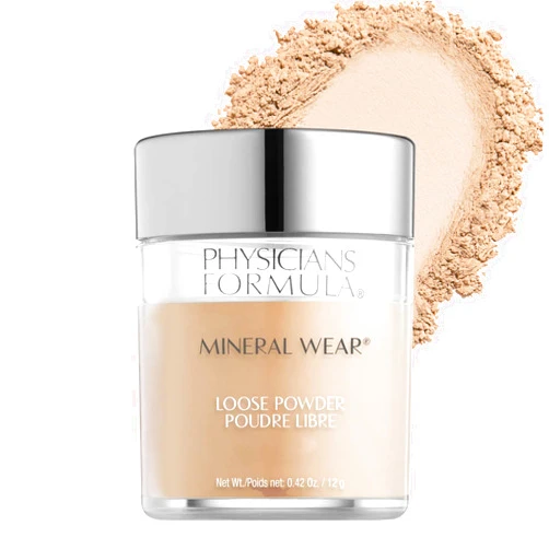 Physicians Formula Mineral Wear Talc-Free Loose Powder Translucent Light, Dermatologist Tested, Clinically Tested