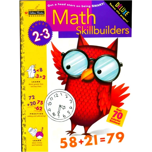 Golden Books Math Skillbuilders (Grades 2 - 3) (Step Ahead)