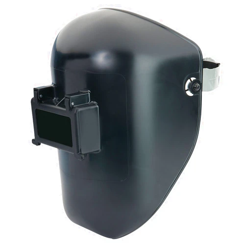 Fibre-Metal by Honeywell 906BK 10 Piece Lift Front Helmet, Black, Medium