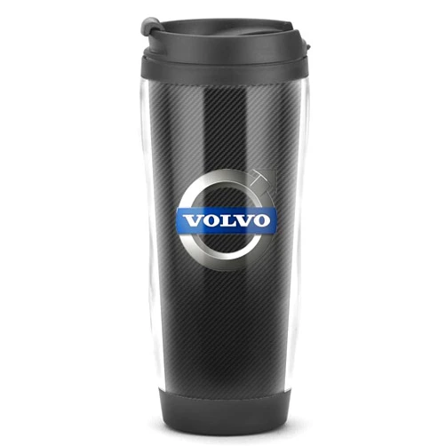 GTUAN Car Insulated Stainless Steel Water Bottle for Volvo C30 facelift 2010,Travel Coffee Mug Vacuum Insulated Water Bottle Sports Water Bottle Leak Proof Thermo Mug,E