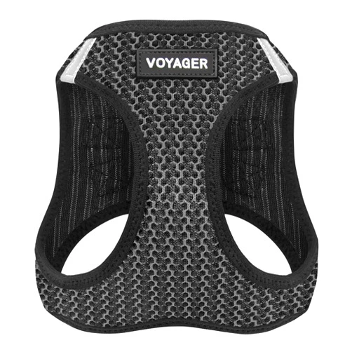 Best Pet Supplies Voyager Step-in Air Dog Harness - All Weather Mesh Step in Vest Harness for Small and Medium Dogs and Cats by Best Pet Supplies - Harness (Gray 2-Tone), S (Chest: 14.5-16