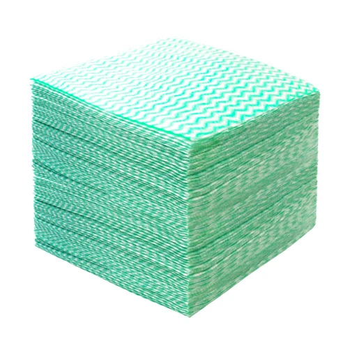 JEBBLAS Reusable Cleaning Cloths Handi Wipes Reusable Cloths Dry Cleaning Cloths Dish Towel Dish Cloths Handy Cleaning Wipes,Pack of 100, Green