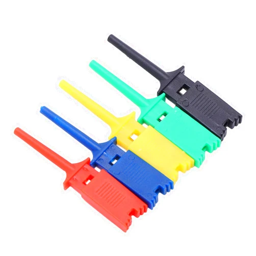 Shanrya Flat Test Hook, Protection Pure Copper Electrical Testing Hook Long Service Life for Accurate Circuit Testing for Power Supply