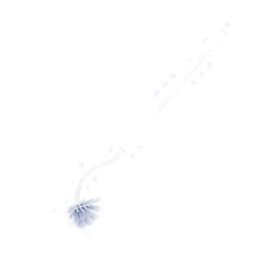 LGYIEOSZ S-Shaped Toilet Brush, Elbow Gap Toilet Brush Without Dead Angle, Soft Bristle Long-Handled Toilet Brush