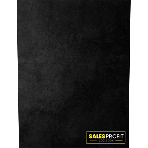 Bottled Success Designs Sales Profit Log Book: For Small Businesses | Simple Daily Sales Record Book - Log Over 3000 Sales Transactions (A4)