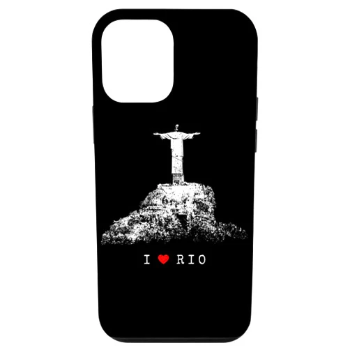 Christ the Redeemer Silhouette Rio de Janeiro Rio de Janeiro Skyline Statue of Jesus Christ Brazil Love Case for iPhone 12 mini