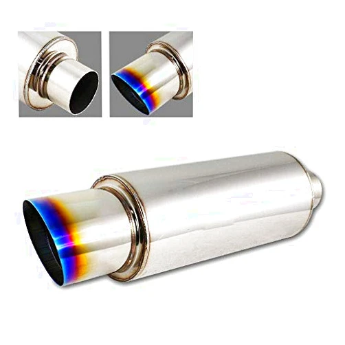 S SIZVER Weld-On Universal Muffler JDM 4