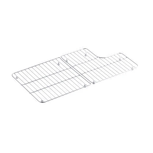 KOHLER 6639-ST Whitehaven Bottom Basin Rack, Steel Sink Racks for 36