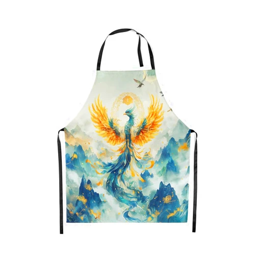 Erosebridal Tornado Waterproof Aprons,Natural Disaster Chef Apron,Storm Horror Theme Kitchen Apron