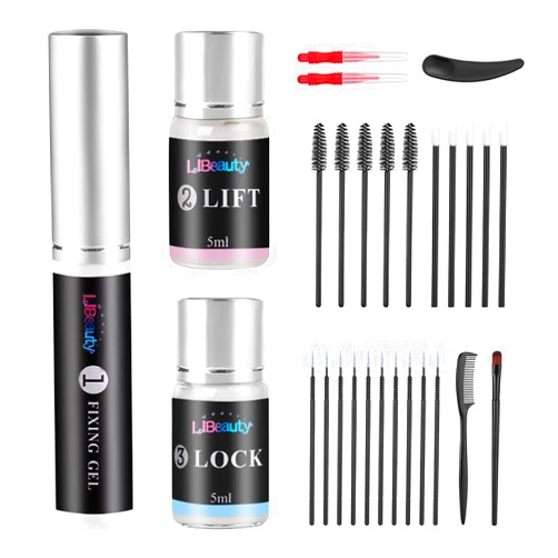 Libeauty Brow Lamination Kit | Eyebrow Lift Kit | Mini Eye Brow Perming Kit | Instant Lifting for Trendy Fuller Eyebrows at Home DIY Perm Brows Effect Last up to 4-6 Weeks