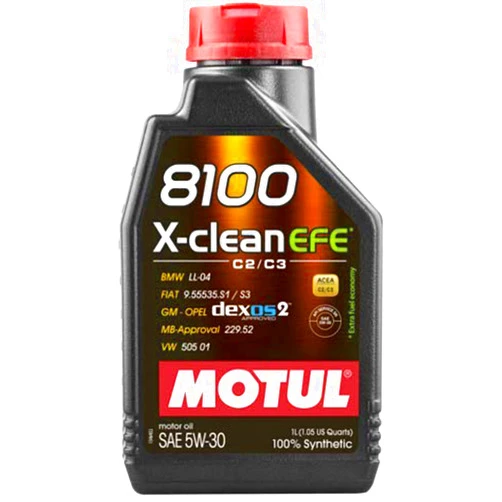 Motul 8100 X-Clean EFE 5W30 1 Liter