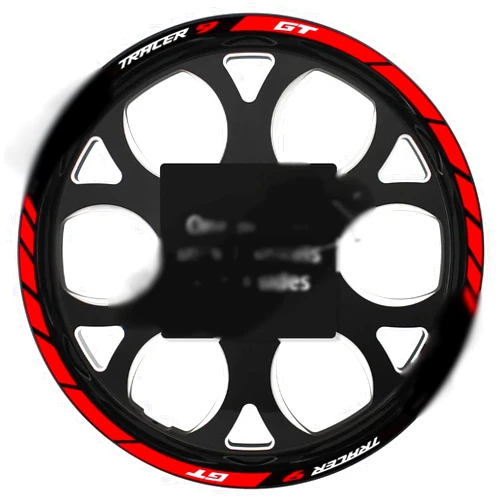 OLLinS TRACER900 Reflective Motorcycle Accessories Wheel Stickers Hub Decals Rim Stripe Tape for Tracer 900 GT Tracer 9 GT (Color : A11)