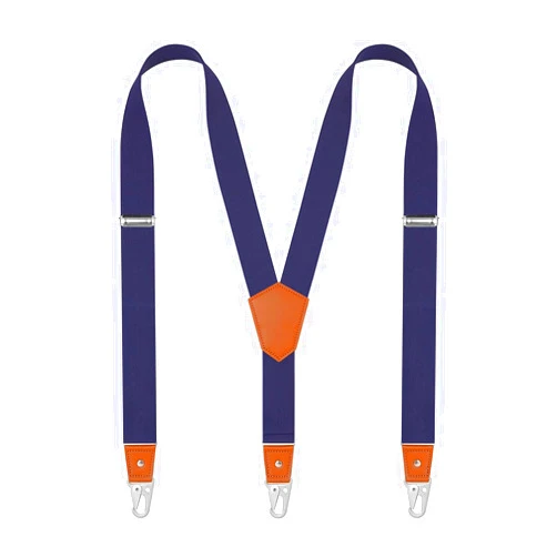 DEOBOX Suspenders for Men Heavy Duty Snap Hooks with 1.4 Inch Elastic Straps Y-Back Adjustable