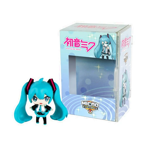 World's Smallest Hatsune Miku Micro Figure. Miniature 1.25 inch Figure. for Adults and Kids Ages 8+