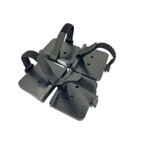 Leafgreen Solutions LLC Universal power supply/brick wall or cabinet mount bracket (BULK Qty: 4) - Black Med