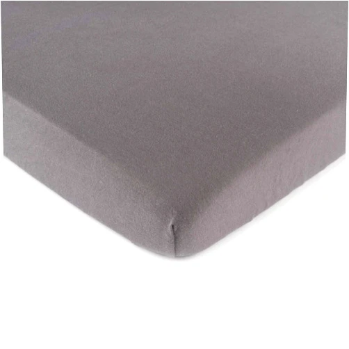 SHEETWORLD.COM SheetWorld Fitted Pack N Play Playard Sheet Compatible with Maxi COSI Swift Play Yard 31 x 39 inches, 100% Cotton Jersey, Hypoallergenic, Butter Soft, Dark Grey, Made in USA