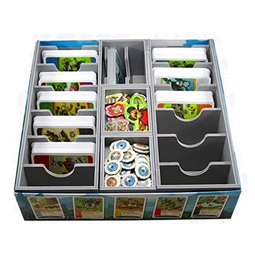 Folded Space Imperial Settlers and 51st State Board Game Box Inserts