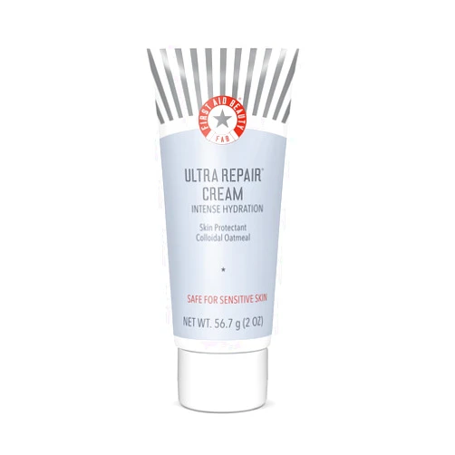 First Aid Beauty - Ultra Repair Cream, Intense Hydration Whipped Colloidal Oatmeal, Clinically Proven to Strengthen Skin Barrier in 7 Days & Helps Relieve Eczema, Luxury Face & Body Moisturizer, 2 oz