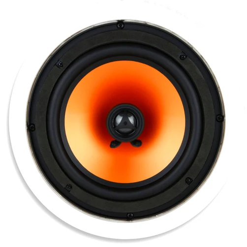 Micca M-8C 2-Way in-Ceiling Round Speaker, 9.4